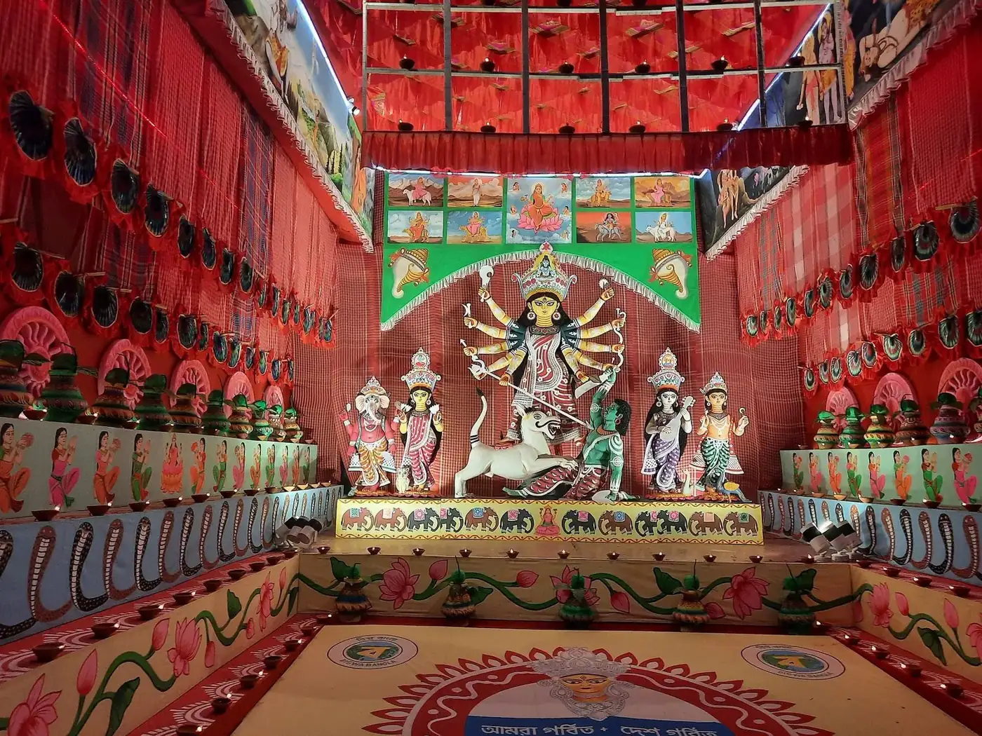 Durga Puja Pandal at Siliguri